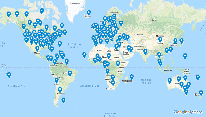 Mapa legal mundial